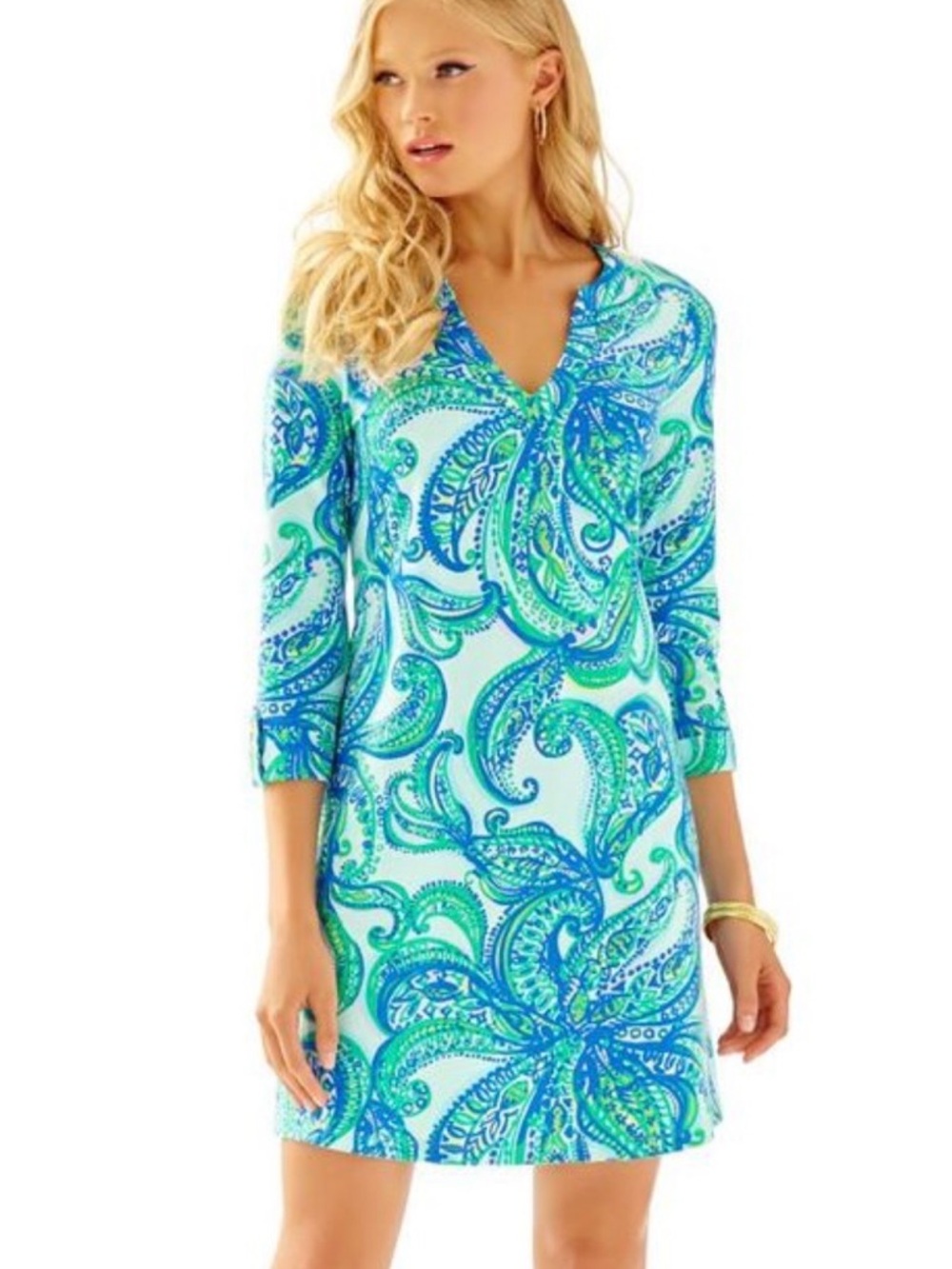 Like New ~ Lilly Pulitzer Rossmore Tunic T-Shirt Dress, Size X-Small